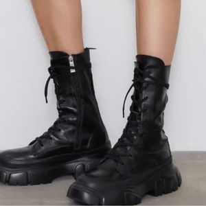ZARA Black Boots